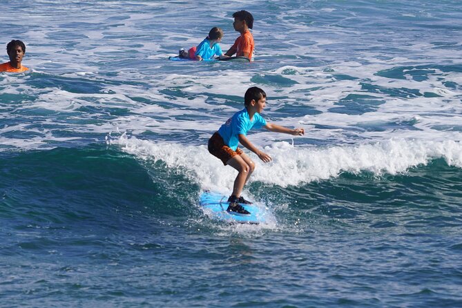 Surfing lesson at beautiful beach Playa Encuentro - What to bring and what to expect