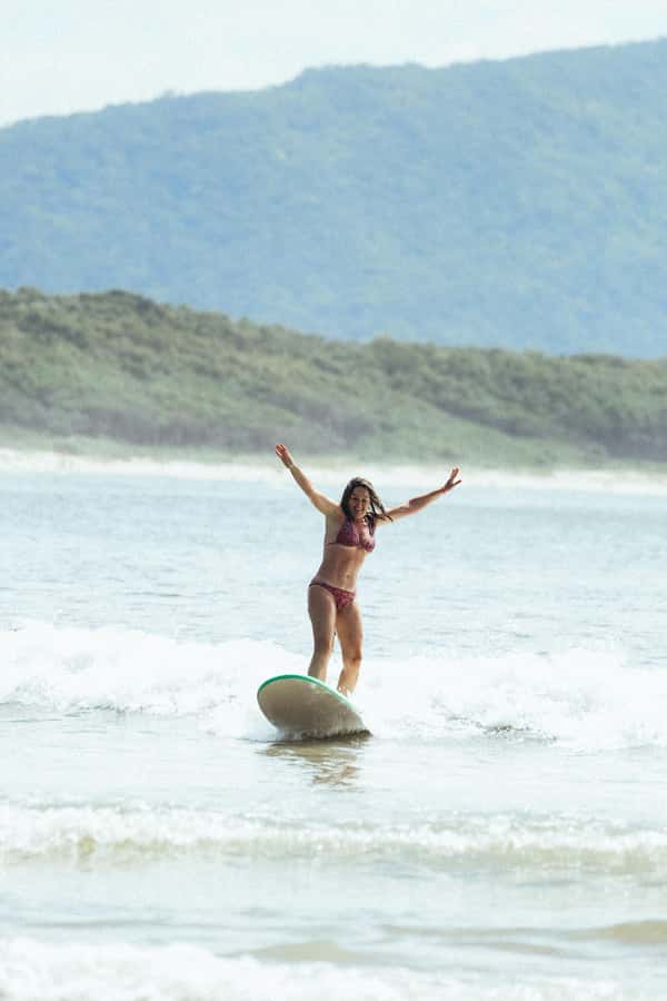 Surfing Lesson with Sea Wolf - Meeting at Rua Amaro Coelho 47 in Barra da Lagoa