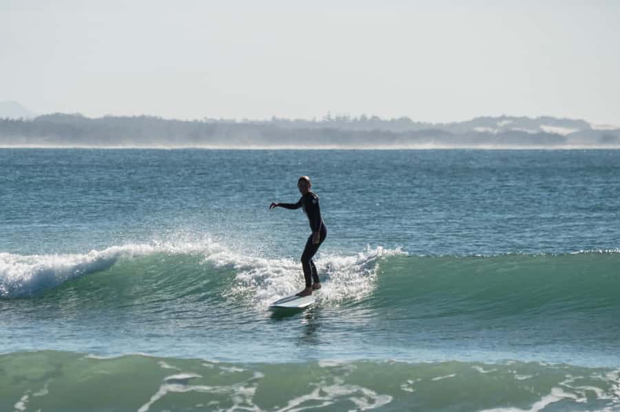 Surfing Lesson with Sea Wolf - Why Barra da Lagoa is a good setting for a first lesson