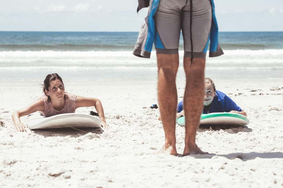 Surfing Lesson with Sea Wolf - Boards, wetsuits, and what the $40 covers