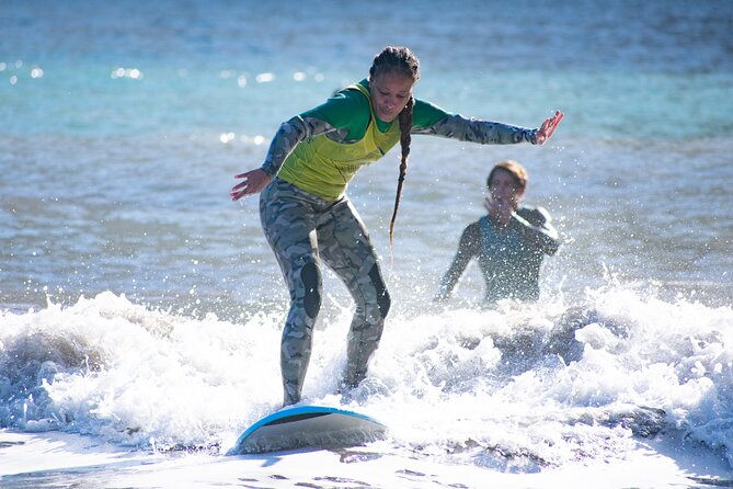 Surfing Lessons in Madeira - Getting fitted for the wetsuit and board