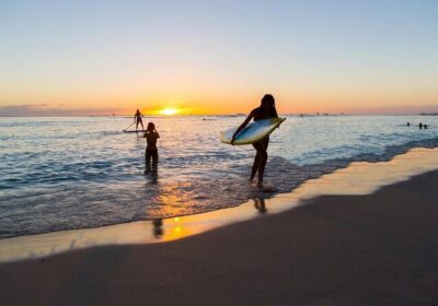 Surfing Lessons On Waikiki Beach