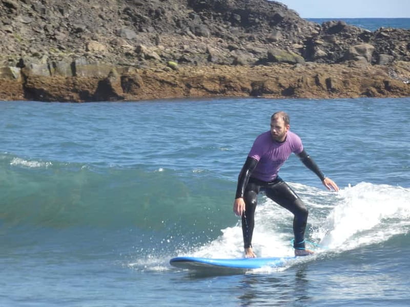 Surfing Lessons With Amazing Instructors in Madeira Island - At Alagoa Beach, Find the White Renault Master