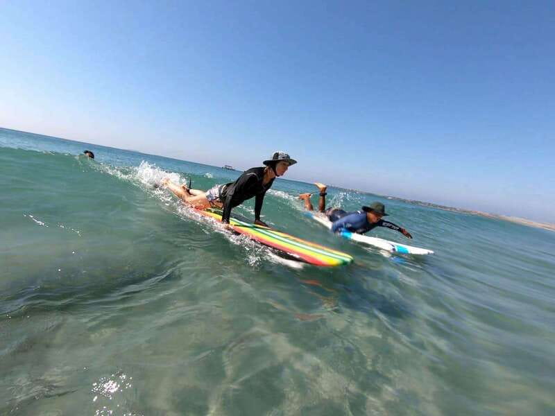 Surfing on the north of the bay - Starting at Nuevo Nayarit Public Beach