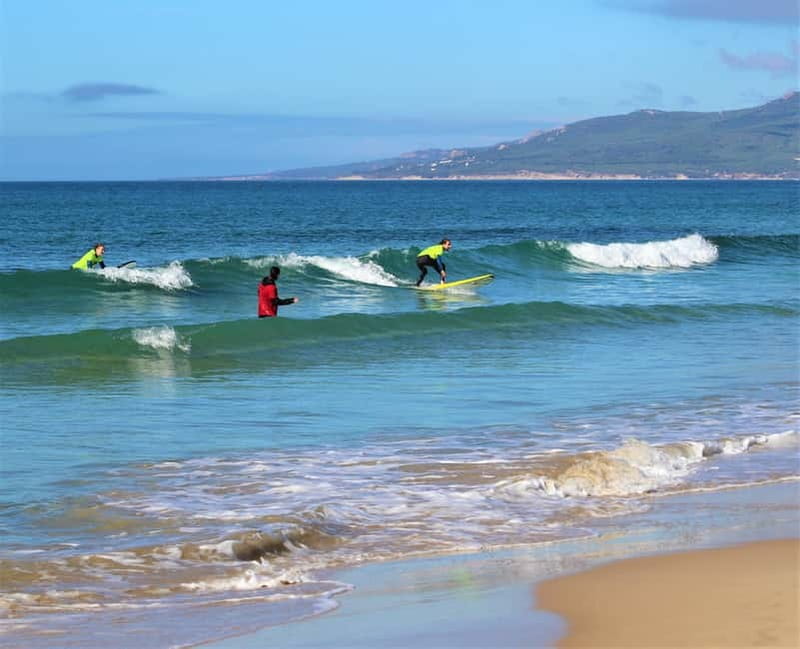 Tarifa: Group Surf Classes - The first 20 minutes: safety and a dry-land warm-up