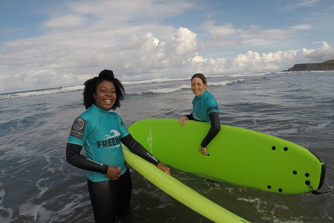 Taster Surfing Lesson in Bude - Wetsuit, board, and the first beach briefing