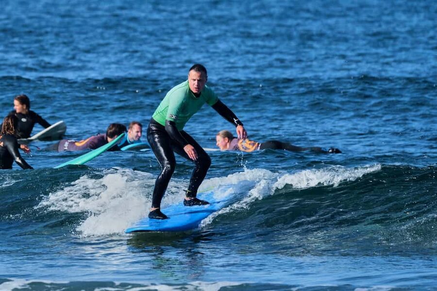 Tenerife - Las Américas: Surf Lesson (Small Groups,All Gear) - Staying Around Ocean Freaks Afterward