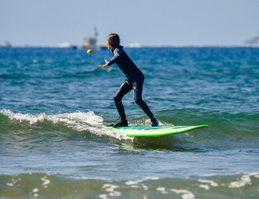 Tenerife: Surfing Lesson for Kids in Las Americas - A step-by-step look at the two hours