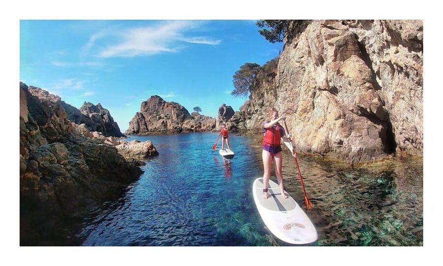 Tossa de Mar: Guided Route in Paddle Surfing&Coves and Caves - Who should book this Tossa de Mar activity?