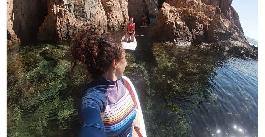 Tossa de Mar: Guided Route in Paddle Surfing&Coves and Caves - How long the route really takes