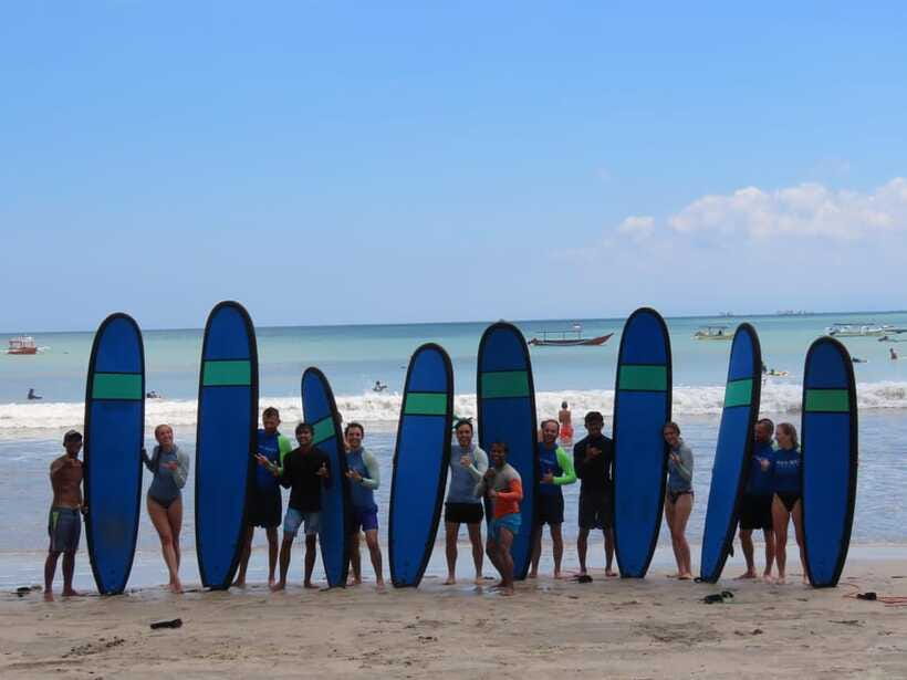 Uluwatu: Beginner & Intermediate Surf Lesson with Equipment - Photos, videos, and the beach afterward