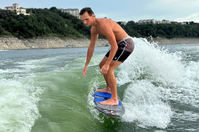 Wakesurf Trip on Lake Austin - BYOB Captained (up to 12 guests) - Key points at a glance