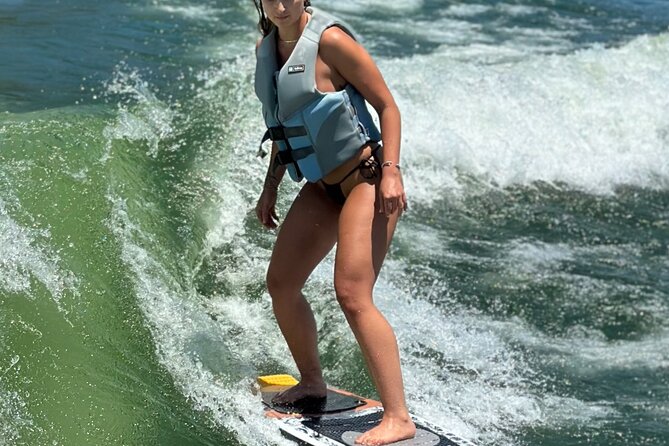 Wakesurf Trip on Lake Austin - BYOB Captained (up to 12 guests) - What is included, and what you need to bring